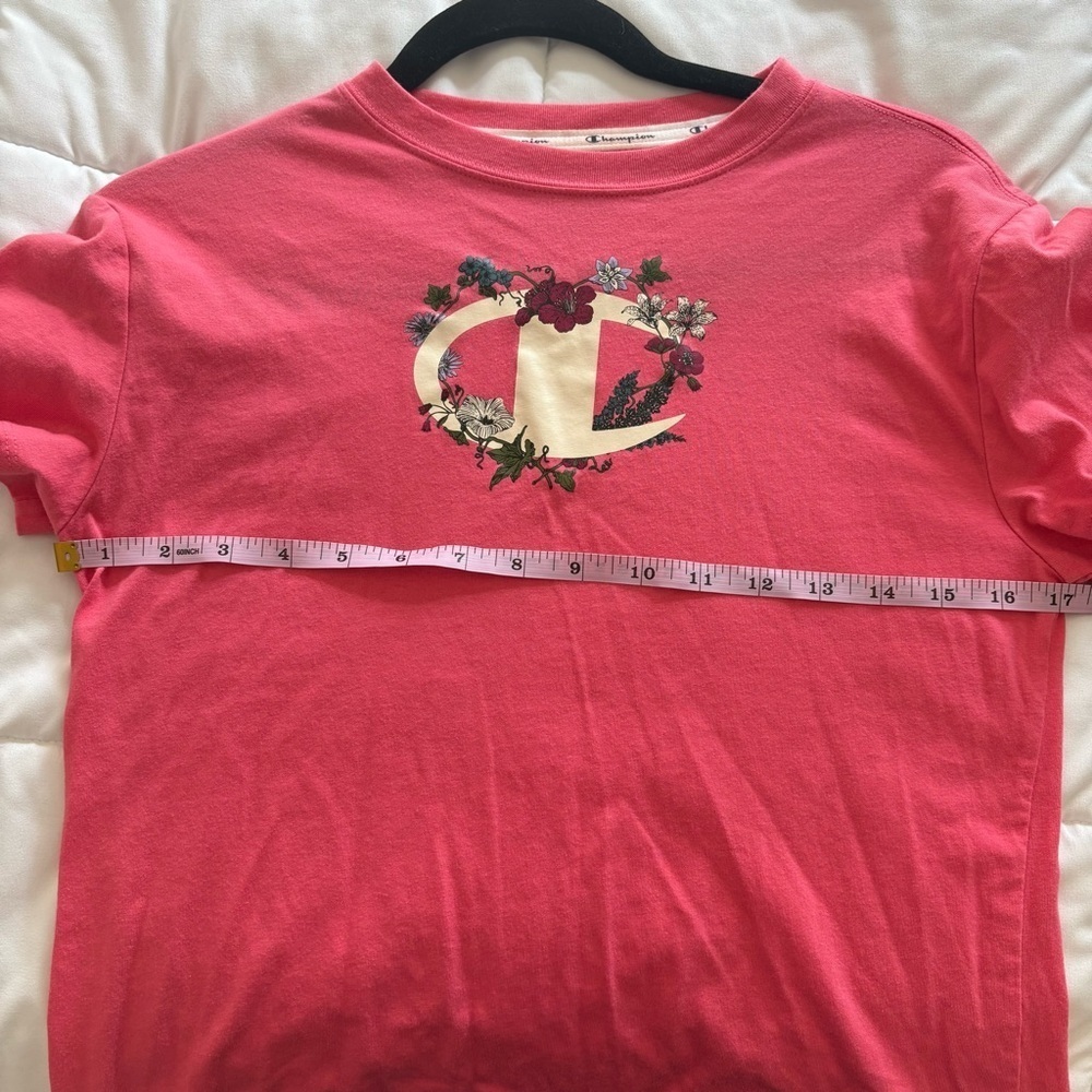 Champion Women’s Pink Graphic T-Shirt - Picture 8 of 8